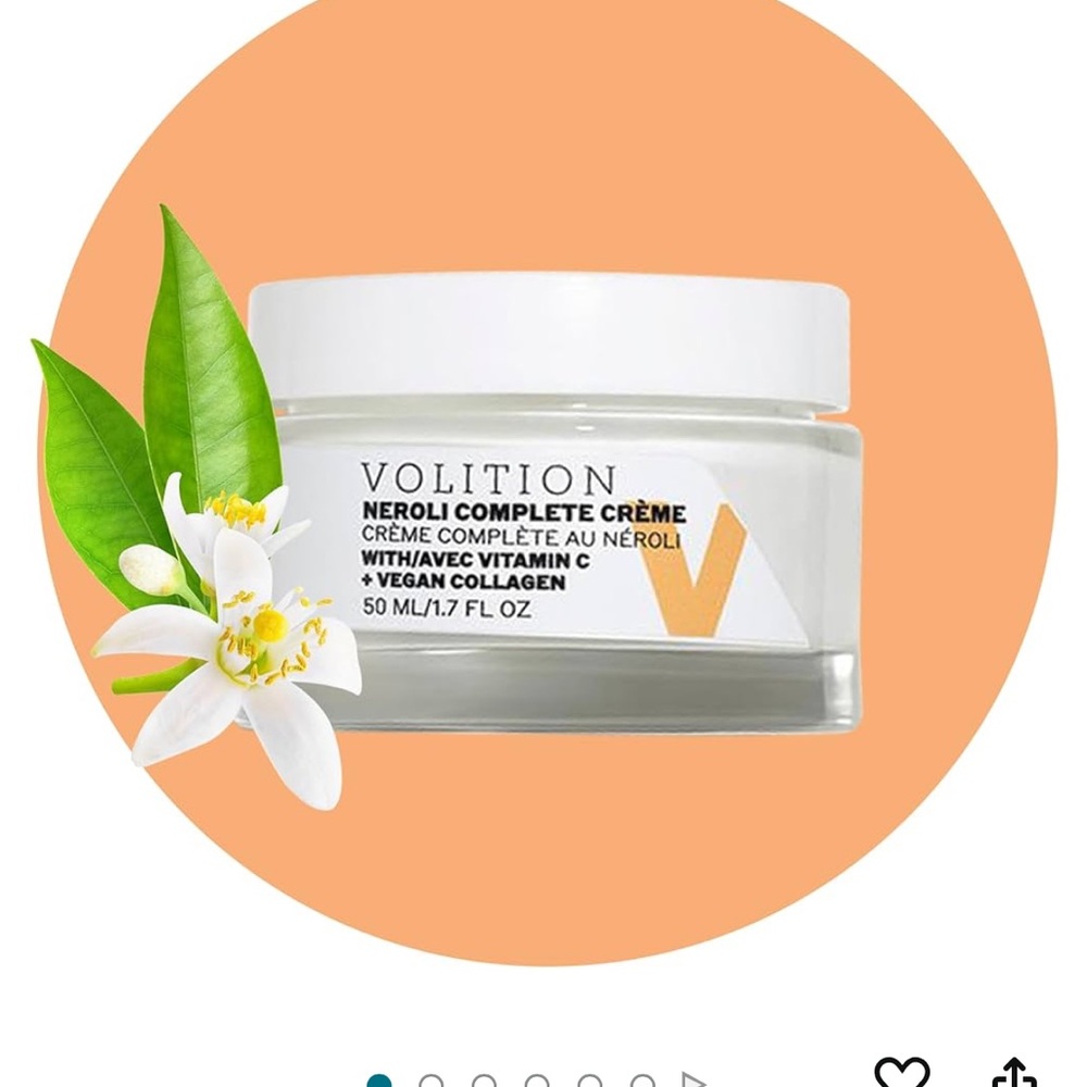 Volition Beauty Neroli Complete Crème with Vitamin C + Collagen Amino Acids